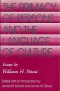 The Primacy of Persons and the Language of Culture