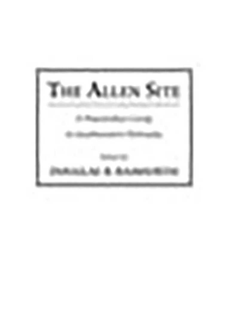 Douglas B. Bamforth - Allen Site, Inbunden. Tillgänglighet: Lägg i varukorg