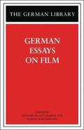 German Essays on Film