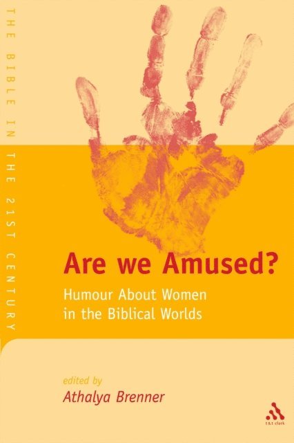 Athalya Brenner-Idan - Are We Amused?, E-bok