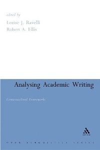 Analysing Academic Writing