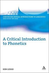 Critical Introduction to Phonetics