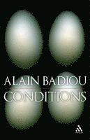 Alain Badiou - Conditions, Inbunden