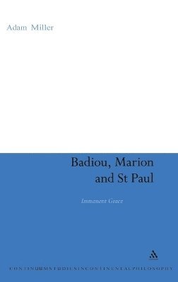 Adam S. Miller - Badiou, Marion and St Paul, Inbunden. Tillgänglighet: Lägg i varukorg