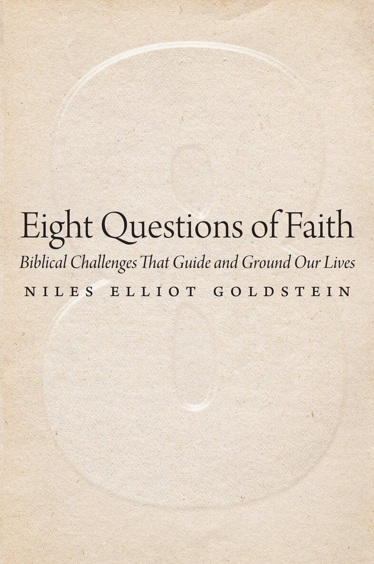 Niles Elliot Goldstein - Eight Questions of Faith, Häftad