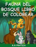Fauna del bosque libro de colorear
