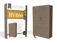 Rvr60 Santa Biblia Serie 50 Letra Grande, Tamano Manual, Tapa Dura,Tela, Gris