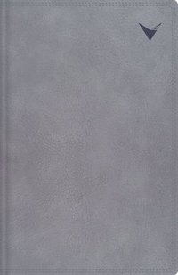 Biblia de Estudio Nbla, Leathersoft, Gris, Interior a DOS Colores