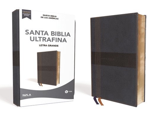 NBLA-Nueva Biblia de Las Américas,, Vida, - NBLA, Santa Biblia, Ultrafina, Letra grande, Leathersoft, Azul, Palabras de Jesús en rojo, Inbunden. Tillgänglighet: Lägg i varukorg