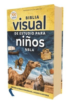 Nbla-Nueva Biblia de Las Américas, Vida - Nbla, Biblia Visual de Estudio Para Niños, Tapa Dura, Interior a Cuatro Colores, Comfort Print: Explora La Biblia: Personajes, Lugares E Historia, Inbunden