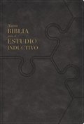 Nbla, Nueva Biblia Para El Estudio Inductivo, Interior a DOS Colores, Leathersoft, Gris, Comfort Print