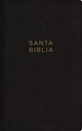 NBLA, Santa Biblia, Ultrafina, Letra grande, Leathersoft, Negro, Palabras de Jes�s en rojo, con cierre
