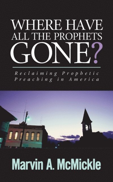 Marvin a. McMickle - Where Have All the Prophets Gone, E-bok