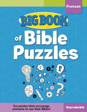 David C. Cook - Bbo Bible Puzzles for Preteens, Häftad