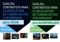 Gu�a del Contratista para Instalaci�n de Tuber�as de PVC con Empaque para Agua/ para Alcantarillado