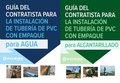 Guÿa del Contratista para Instalación de Tuberÿas de PVC con Empaque para Agua/ para Alcantarillado