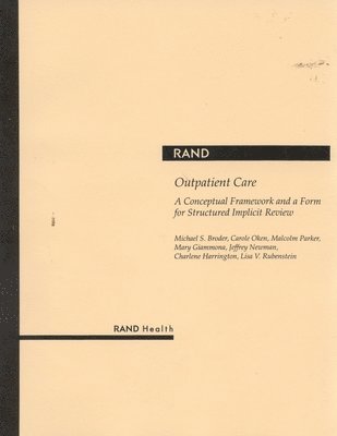 Michael Broder, etc. - Outpatient Care, Häftad