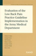Evaluation of the Low Back Pain Practice Guideline Implementation in the Army Medical Department: MR-1758-A