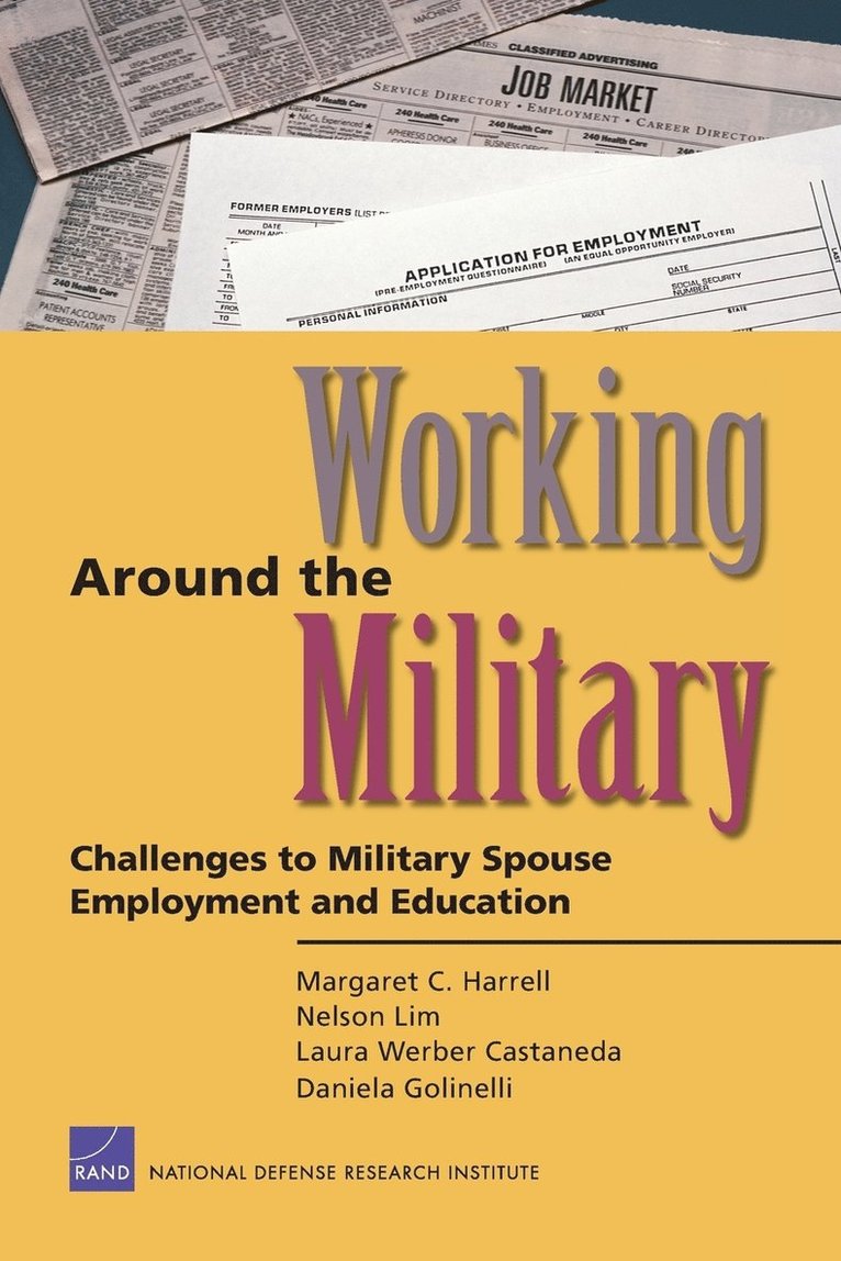 Rand Corporation, Nelson Lim, Laura Werber Castaneda, Daniela Golinell - Working Around the Military, Häftad. Tillgänglighet: Tillfälligt slut