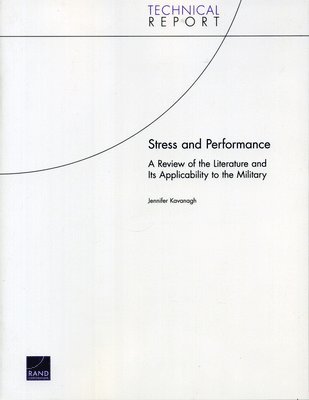Jennifer Kavanagh - Stress and Performance, Häftad. Tillgänglighet: Tillfälligt slut