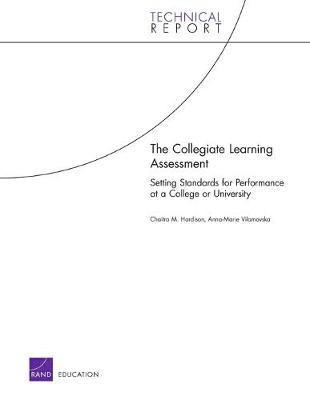 Chaitra M Hardison, Anna-Marie Vilamovska - Collegiate Learning Assessment, Häftad. Tillgänglighet: Tillfälligt slut