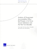 Analysis of Government Accountability Office Bid Protests in Air Force Source Selections Over the Past Two Decades