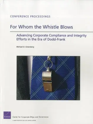 Michael D. Greenberg - For Whom the Whistle Blows, Häftad. Tillgänglighet: Tillfälligt slut