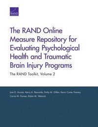 Rand Online Measure Repository for Evaluating Psychological Health and Traumatic Brain Injury Programs