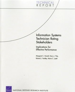 Margaret C. Harrell, Harry J. Thie, Roland J. Yardley, Maria C. Lytell - Information Systems Technician Rating Stakeholders, Häftad. Tillgänglighet: Tillfälligt slut
