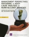 Management Perspectives Pertaining to Root Cause Analyses of Nunn-Mccurdy Breaches