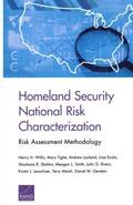 Homeland Security National Risk Characterization