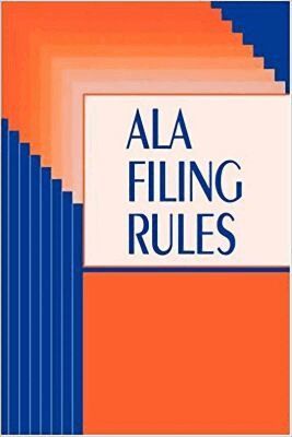 American Library Association - American Library Association Filing Rules, Häftad
