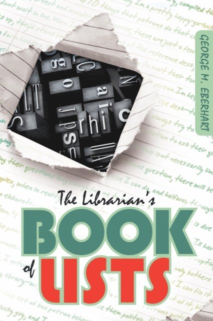 George M. Eberhart - Librarian's Book of Lists, E-bok