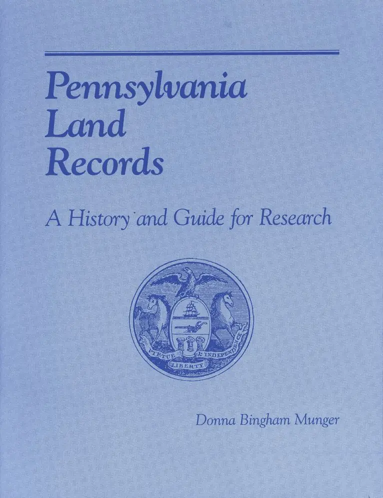 Donna Bingham Munger - Pennsylvania Land Records, Häftad. Tillgänglighet: Lägg i varukorg