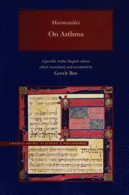 Moses Maimonides - On Asthma, Volume 1, Inbunden. Tillgänglighet: Tillfälligt slut