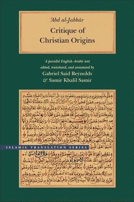 Abd al-Jabbar - Critique of Christian Origins, Inbunden. Tillgänglighet: Tillfälligt slut