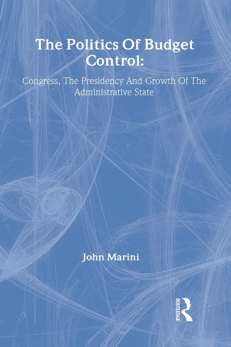 John A. Marini - Politics Of Budget Control, Inbunden. Tillgänglighet: Tillfälligt slut