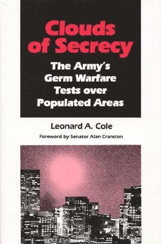 Leonard A. Cole - Clouds of Secrecy, Inbunden