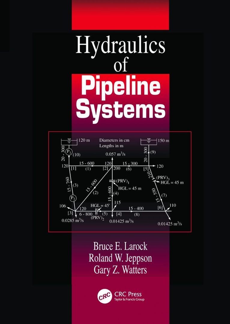 Bruce E. Larock, Roland W. Jeppson, Gary Z. Watters - Hydraulics of Pipeline Systems, Inbunden