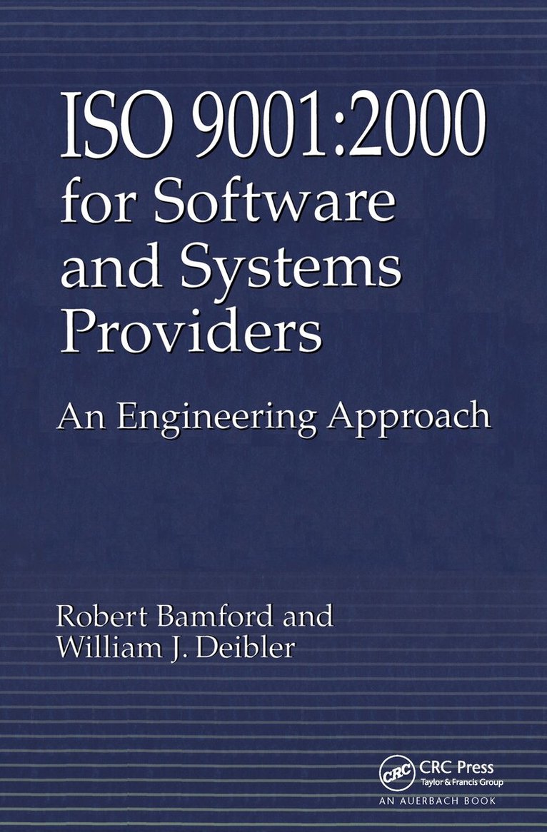 Robert Bamford, William J. Deibler, II - Iso 9001, Inbunden. Tillgänglighet: Tillfälligt slut