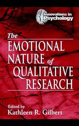 Kathleen Gilbert - Emotional Nature of Qualitative Research, Inbunden. Tillgänglighet: Lägg i varukorg