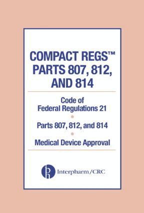 Interpharm - Compact Regs Parts 807, 812, and 814, Häftad. Tillgänglighet: Tillfälligt slut