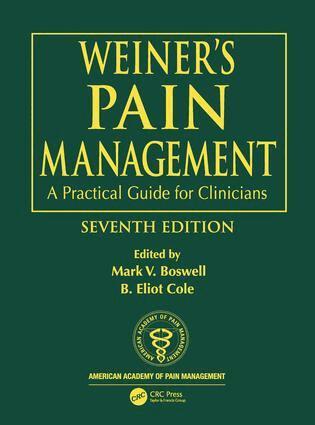 Mark V. Boswell, B. Eliot Cole - Weiner's Pain Management, Inbunden