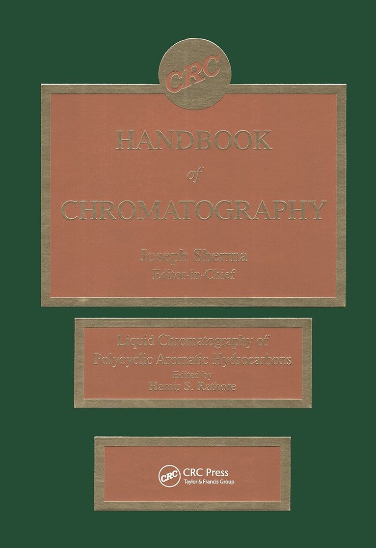 Hamir S. Rathore - Handbook of Chromatography, Inbunden