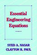 Essential Engineering Equations