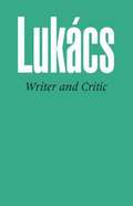 Writer and Critic