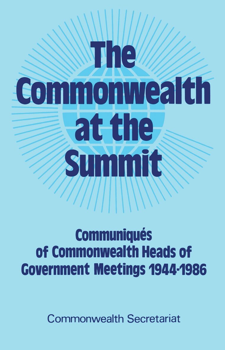 Commonwealth Secretariat - Commonwealth at the Summit, Volume 1, Häftad. Tillgänglighet: Tillfälligt slut