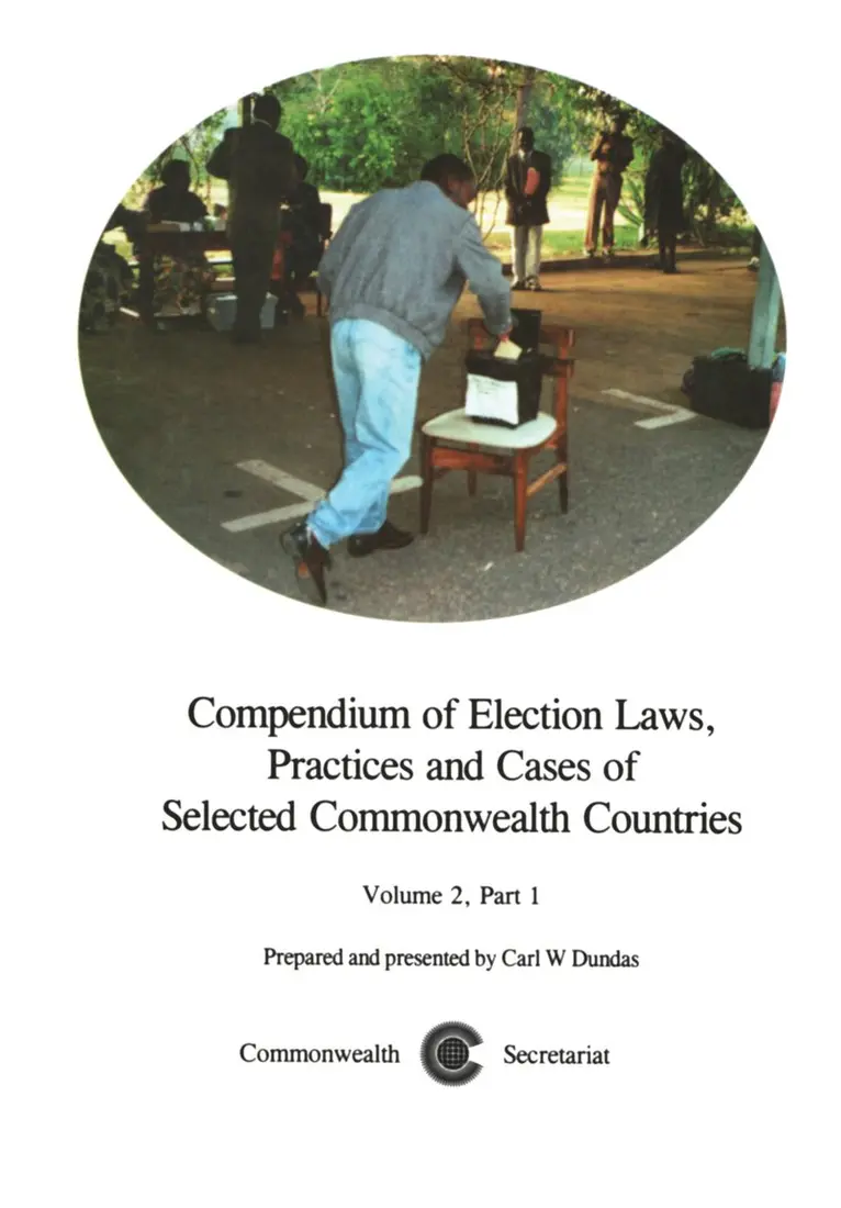 Carl W Dundas - Compendium of Election Laws, Practices and Cases of Selected Commonwealth Countries, Volume 2, Part 1, Inbunden. Tillgänglighet: Lägg i varukorg