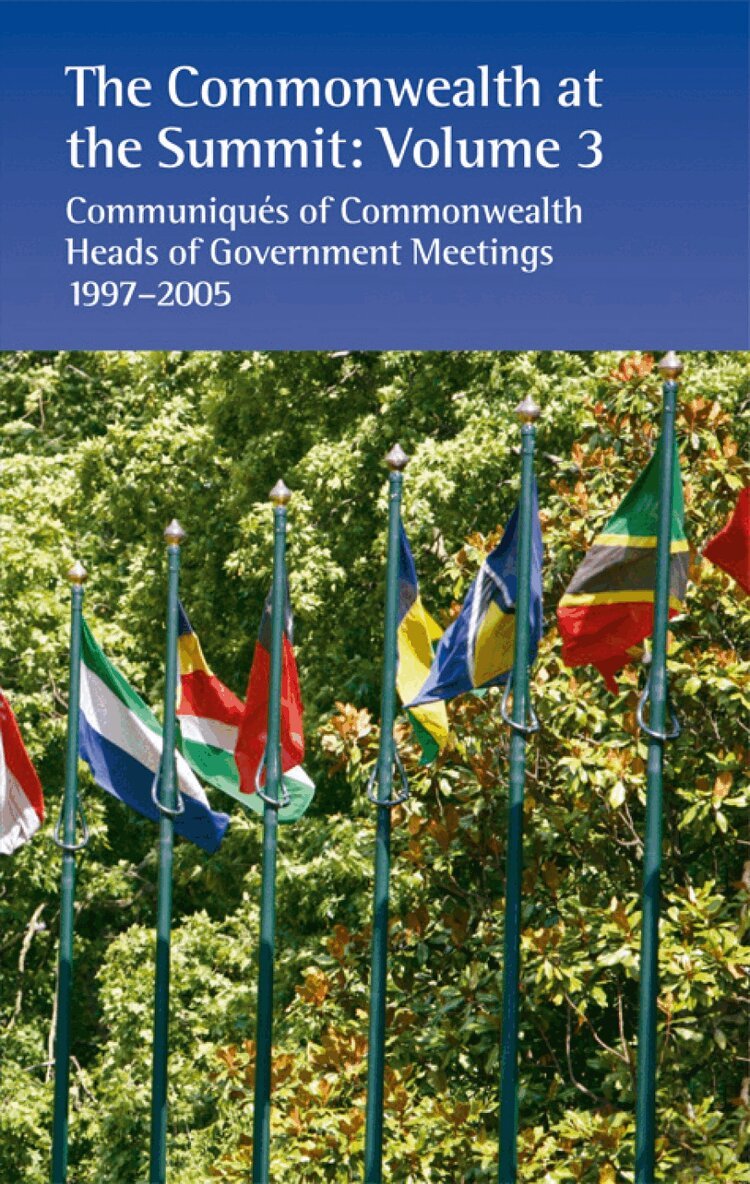 Commonwealth Secretariat - Commonwealth at the Summit, Volume 3, Häftad. Tillgänglighet: Tillfälligt slut