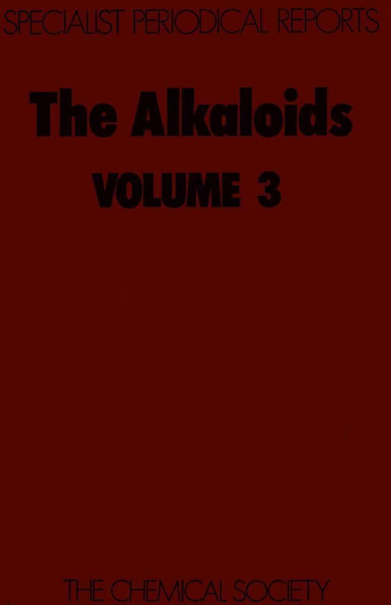 J E Saxton - Alkaloids, Inbunden